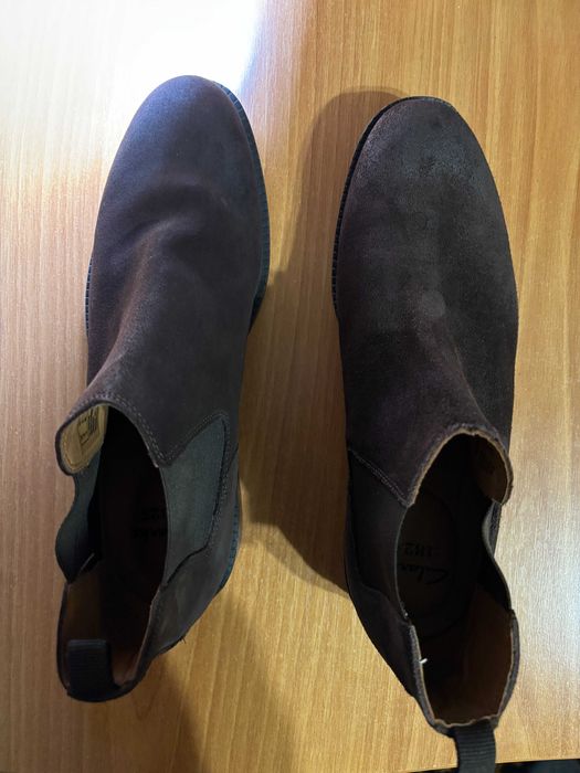 Чоловічі осінні черевики фірми Clarks (Кларкс), привезені з Британії