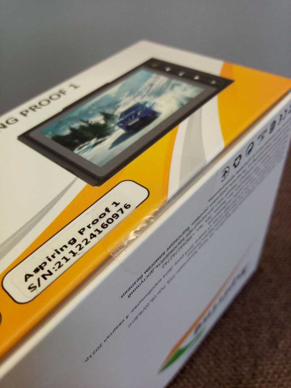 Відеореєстратор Aspiring Proof 1 (екран 3.0'', FullHD, 150°, G-sensor)