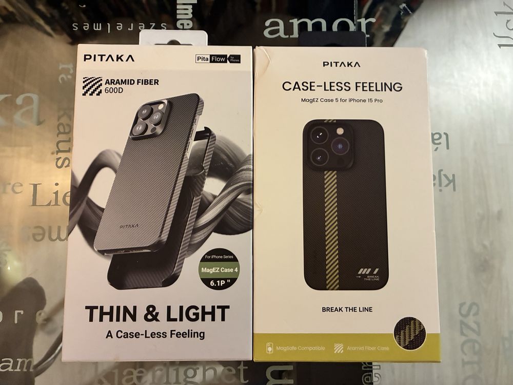 Capas PITAKA Novas para iPhone 15 Pro
