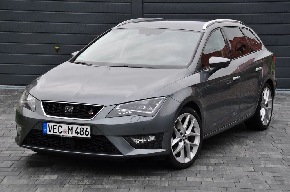 Seat Leon 1.4 TSI 150 KM FR, DSG, nawigacja, LED, kombi OKAZJA!