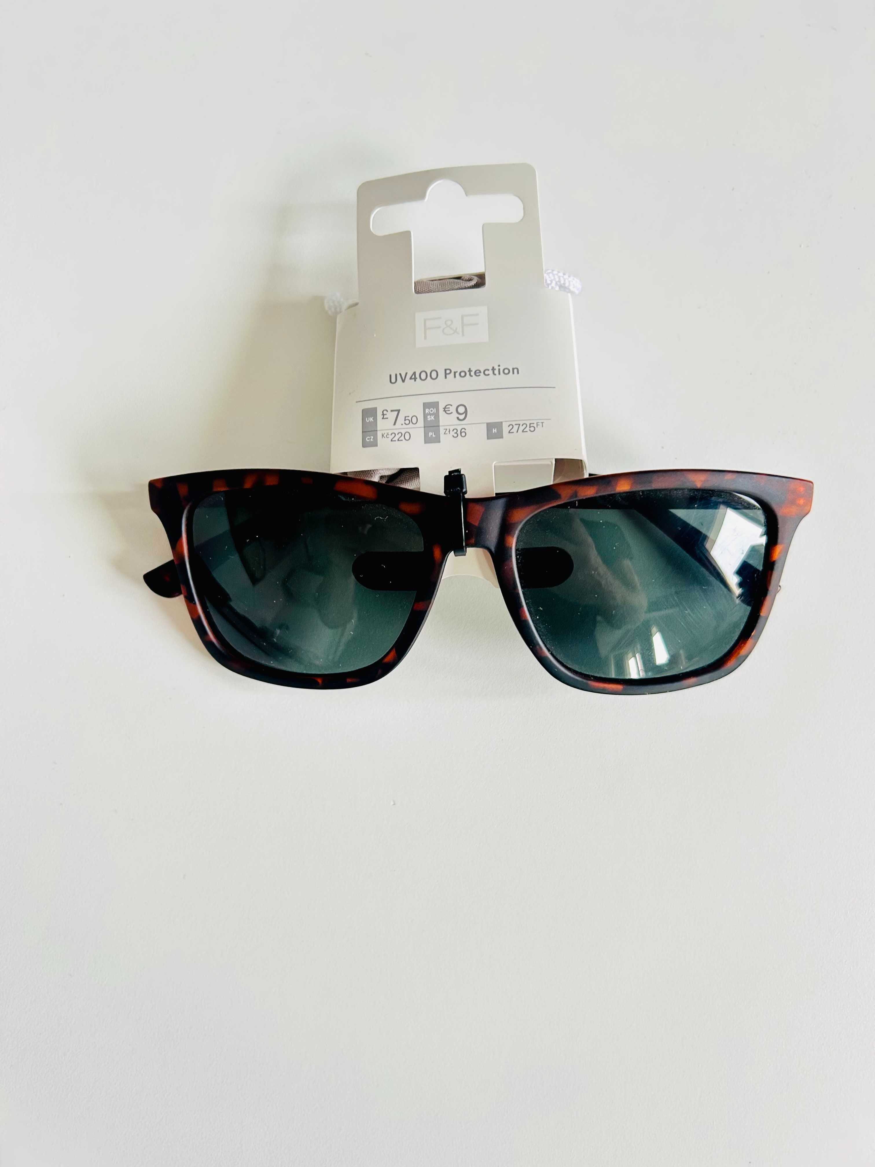 Okulary przeciwsłoneczne z filtrem F&F nowe / Okulary z filtrem F&F