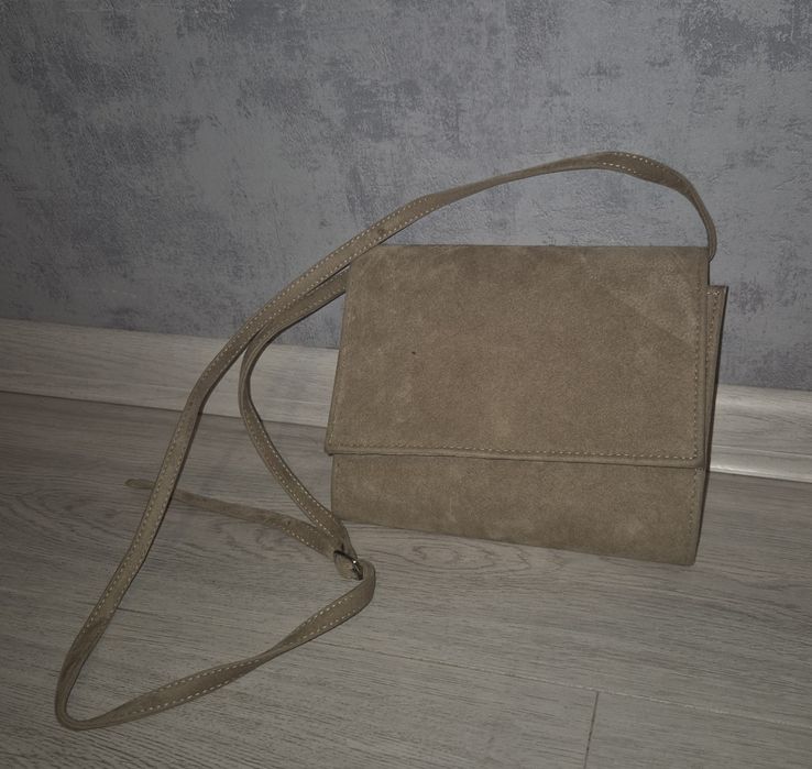 Torebka damska beżowa camel