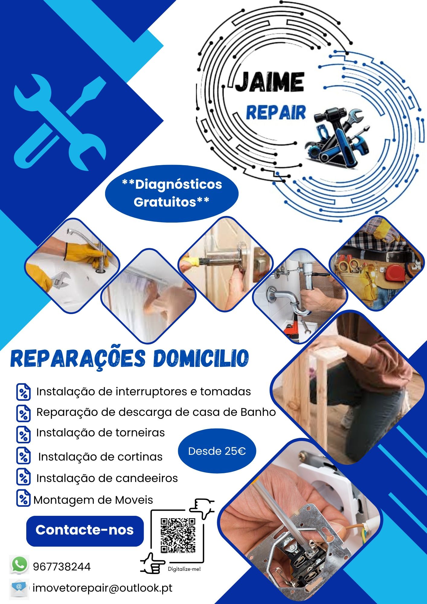 Jaime Repair Instalações e Montagem Moveis
