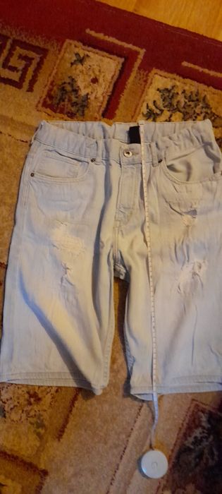 Spodenki jeansowa chłopięce 170