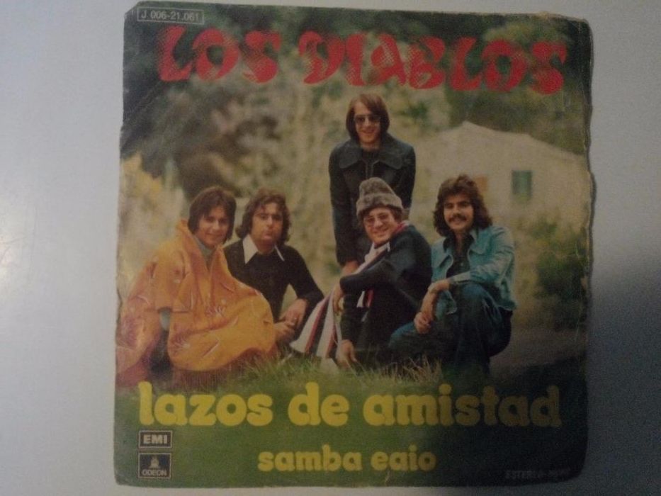 Varios singles em viníl dos anos 70´s.