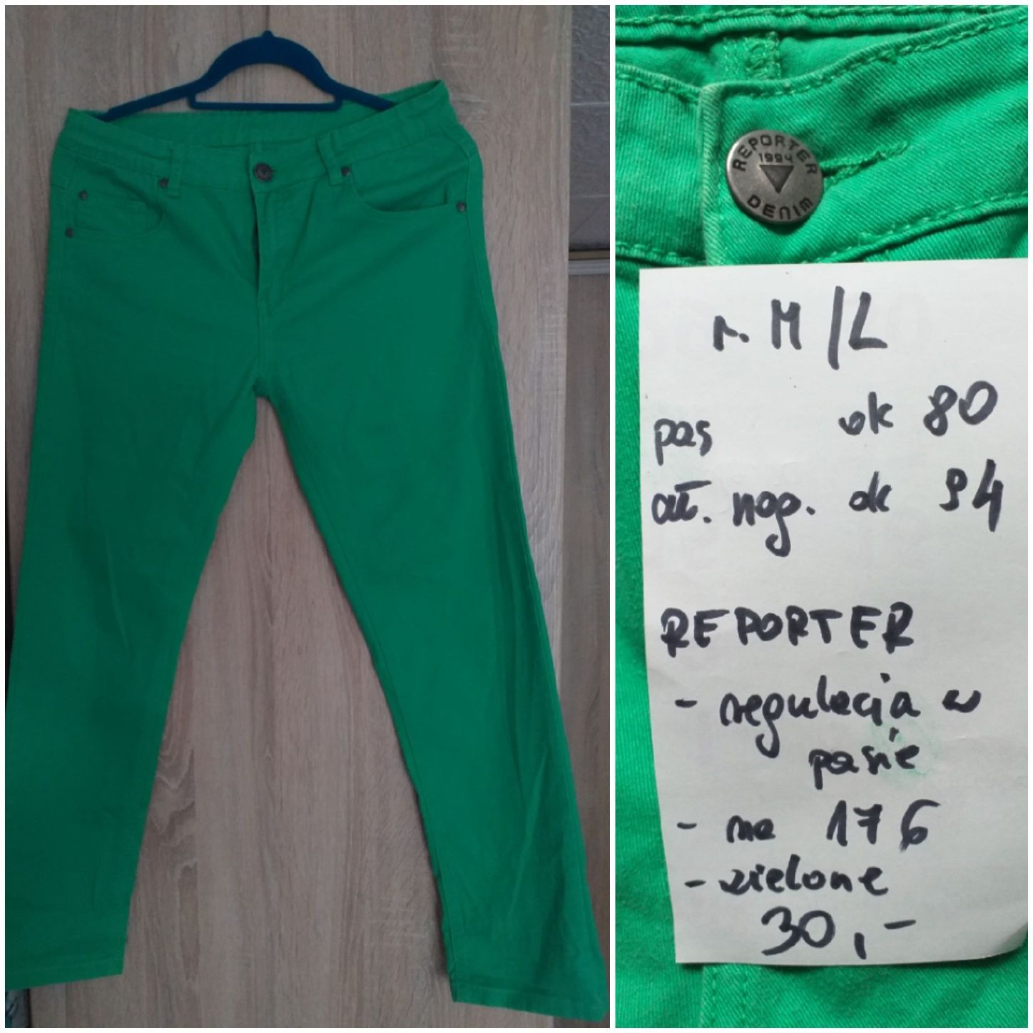 Cekinowe bolerko r.L,spodnie Reserved  m/l,elegancką bluzeczka r s/m