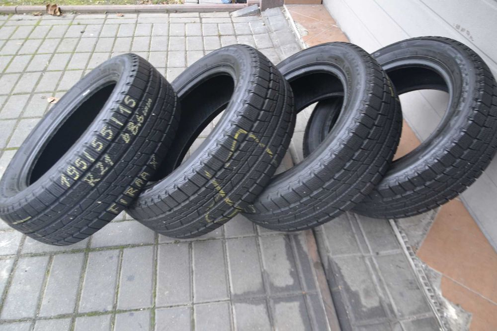 Opona zimowa 15" FireMax z 2021 roku 195/55/15 bież 7,9mm