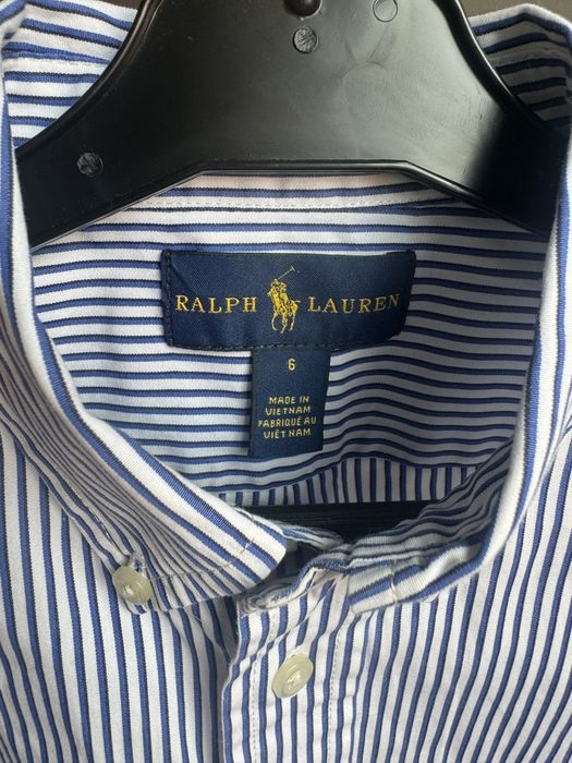 Camisa riscada Ralph Lauren