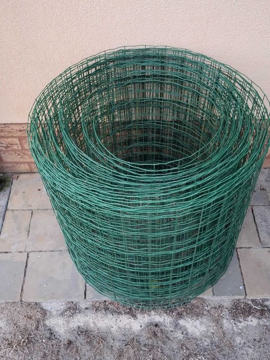 SIATKA OGRODZENIOWA zielona  wysokość  60 CM