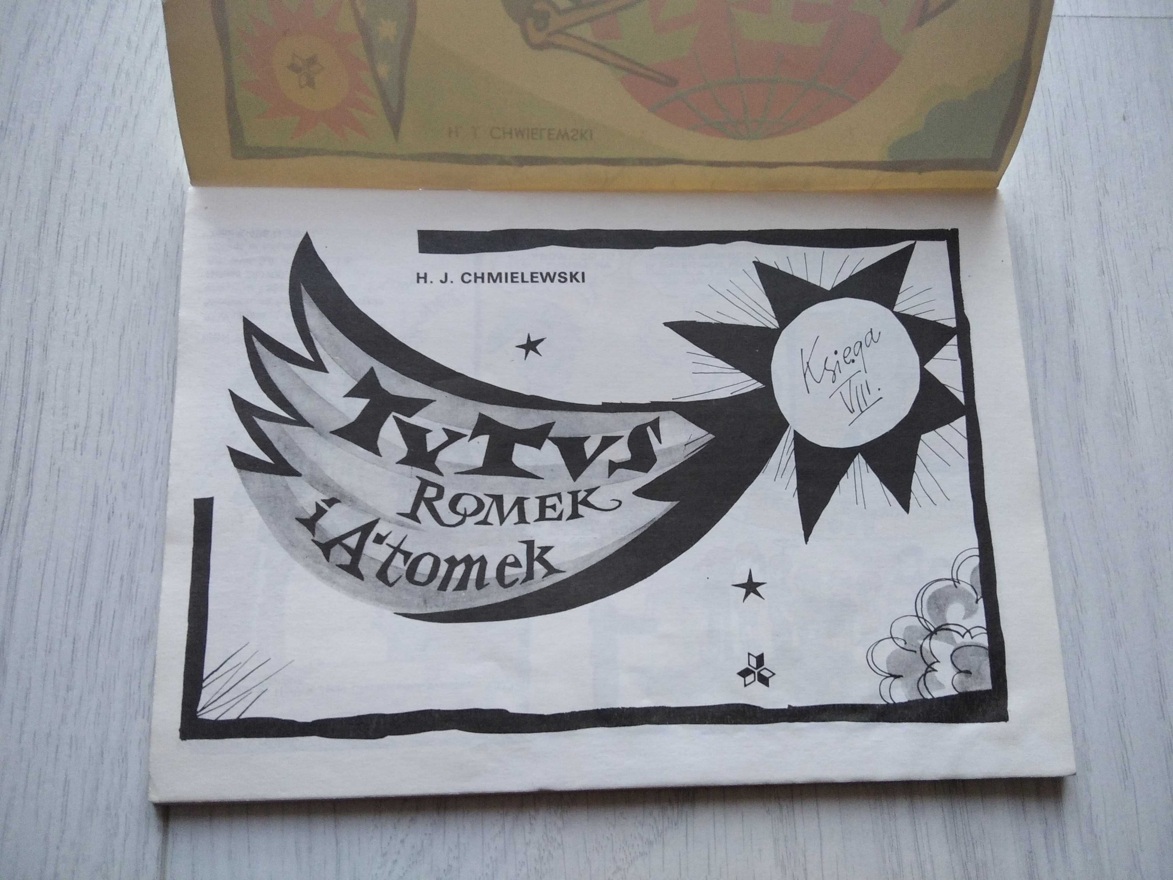 Komiks Tytus Romek i Atomek księga VIII  wydanie III 1988 r