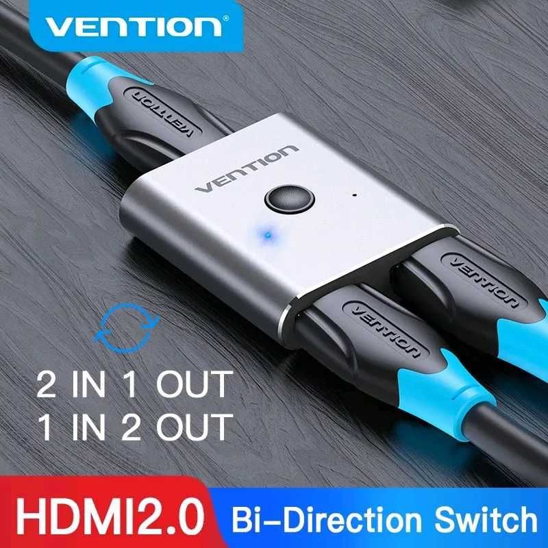2.0 HDMI Переключатель 4К Двунаправленный Vention