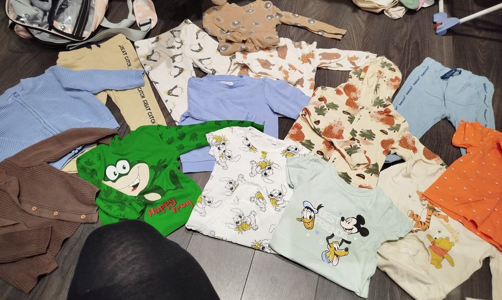 Paczka ubrań dla chłopca