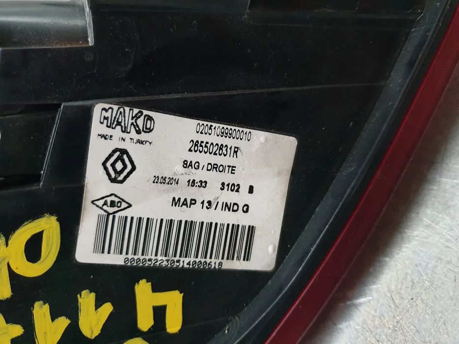 Farolim direito RENAULT Clio IV (BH_)