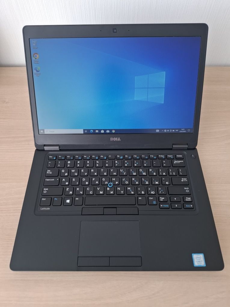 Ноутбук DELL 5480 14" intel i7-7600U ОЗУ 16 GB DDR4 128 GB SSD M2