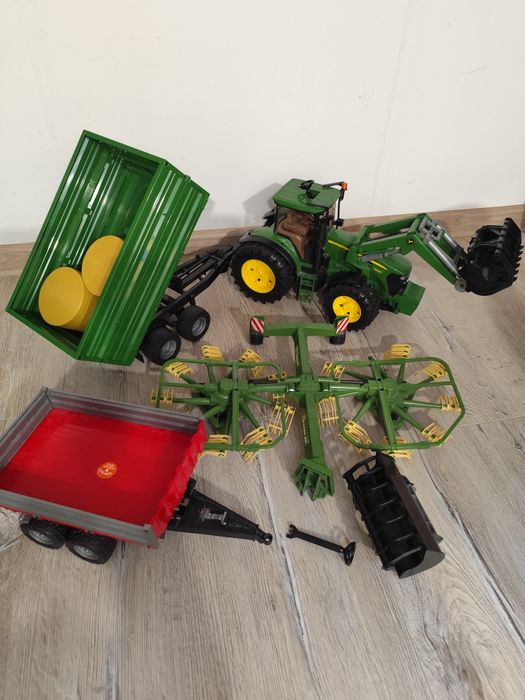 Traktor ciągnik John Deere Bruder zabawka
