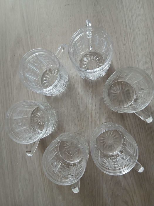 Кружка стакан хрустальный