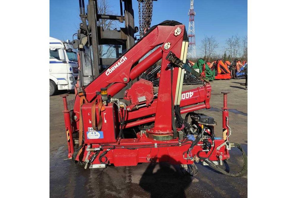hds manipulator cormach 4000 radiowy hiab palfinger fassi na busa