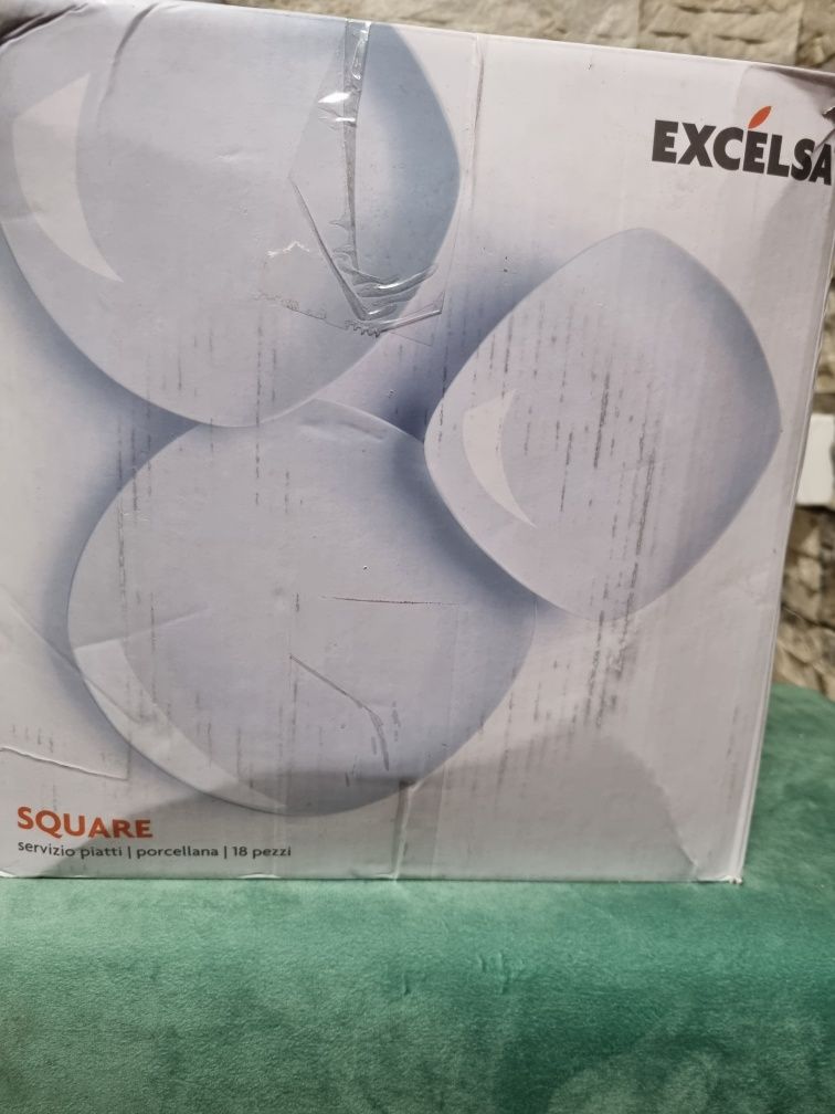 Excelsa square serwis obiadowy 5 os 15 szt