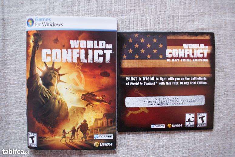 WORLD IN CONFLICT na PC strategy game of the year
