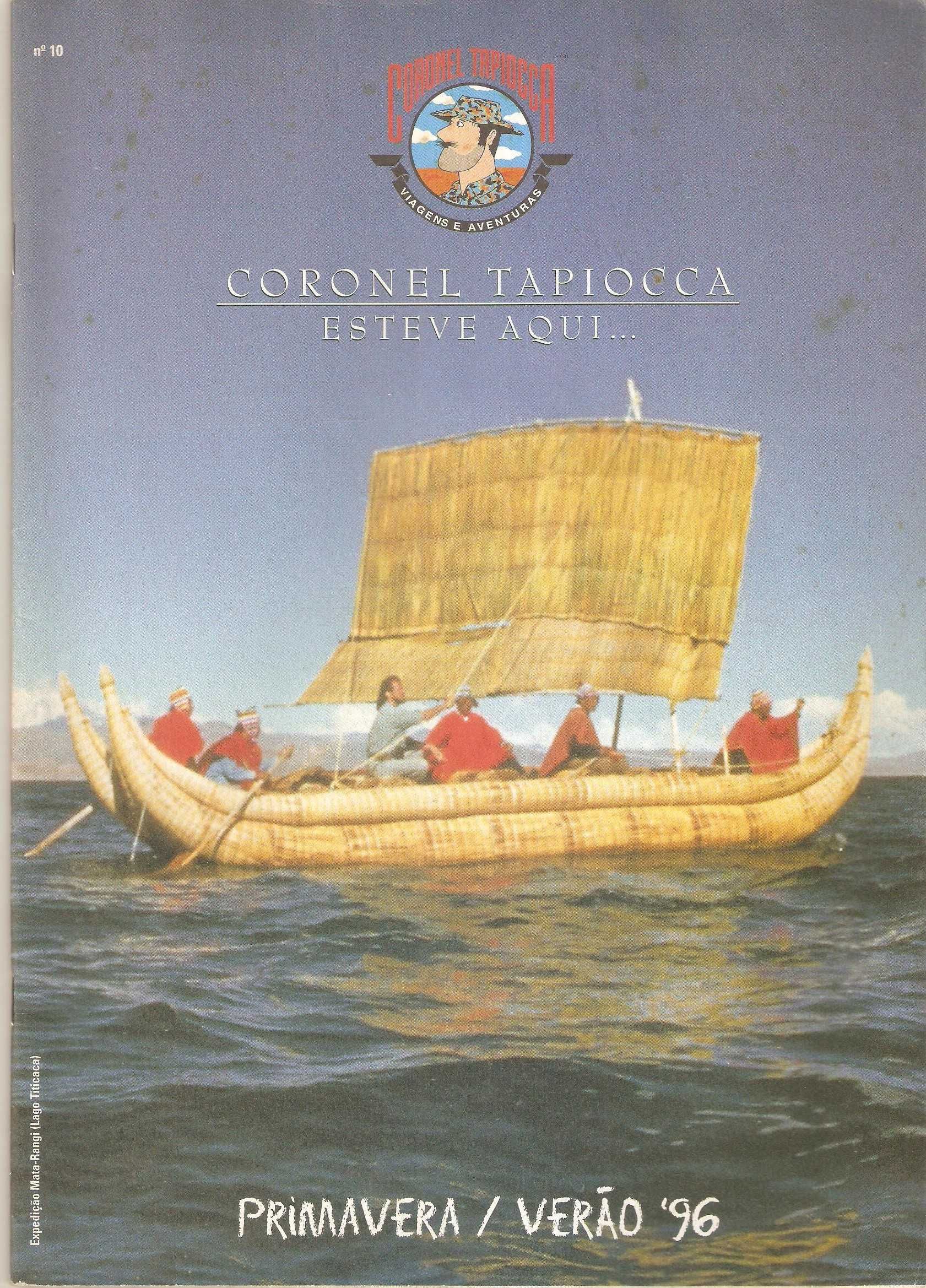 Coronel Tapiocca revistas catálogo 1995, 96, 98 e 2001