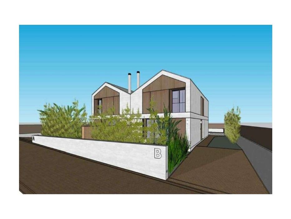 Terreno com 1380 m2 e projeto na Galiza, Estoril