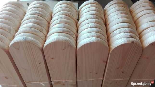 Sztachety Modrzew 20mm x 90mm, Deska ogrodzeniowa