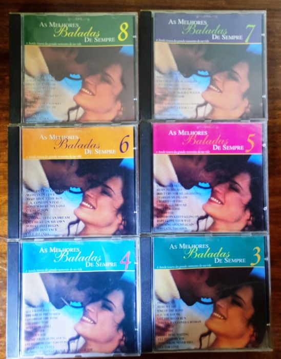 Coleção CD's As Melhores Baladas de Sempre