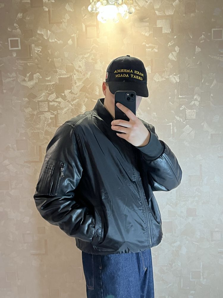 Бомбер куртка alpha hps cwu vintage schott usaf oversize оверсайз rap