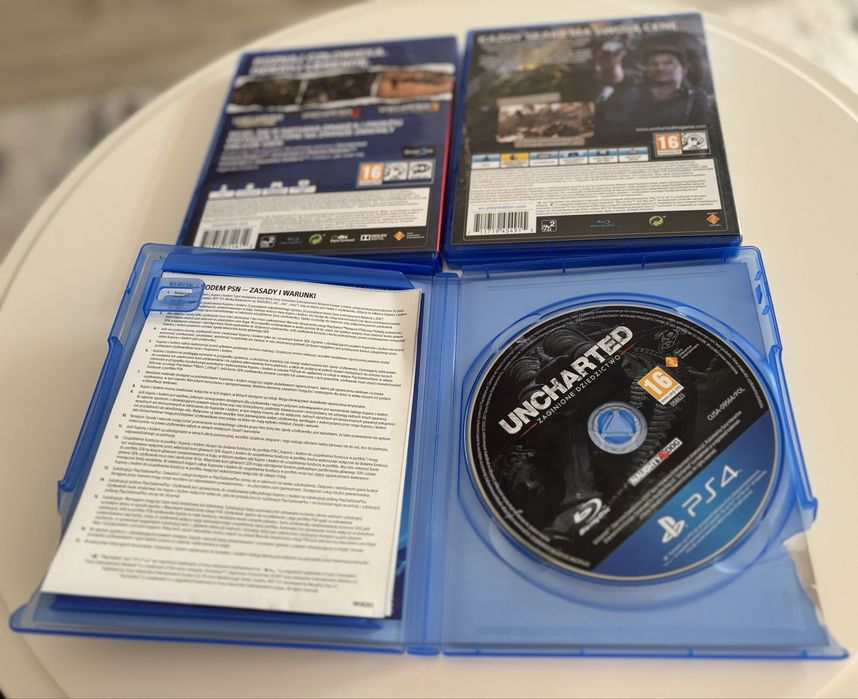 Uncharted zestaw PS4