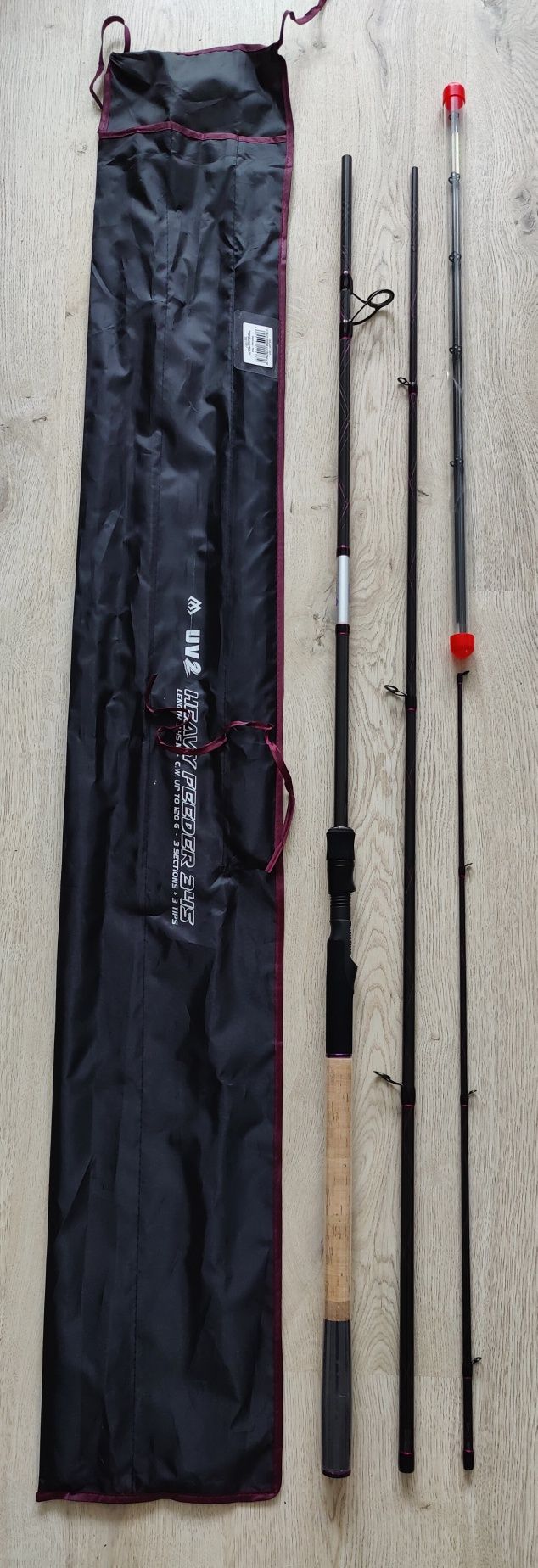 Wędka Mikado Ultraviolet II Heavy Feeder 3,45 c.w. do 120g, Nowa, gw.