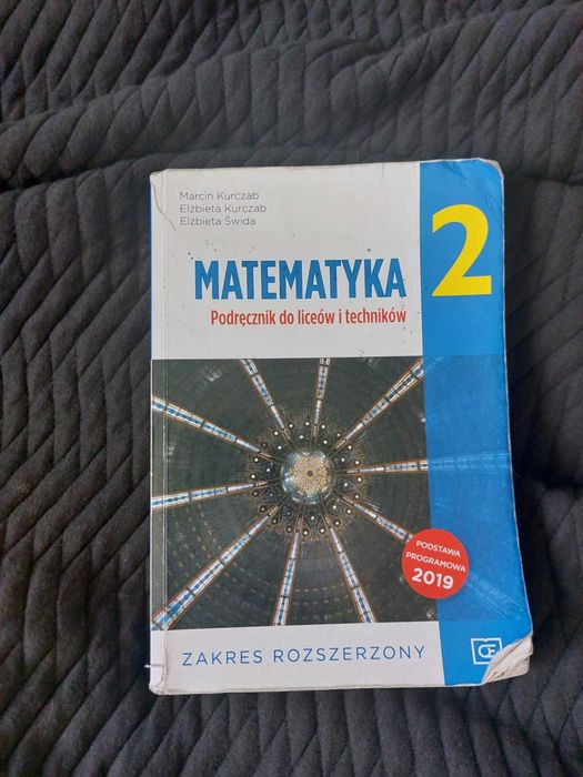 Matematyka 2 zakres rozszerzony, podręcznik