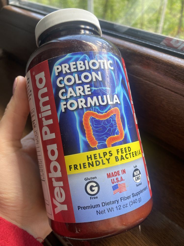 Yerba Prima prebiotic colon care formula