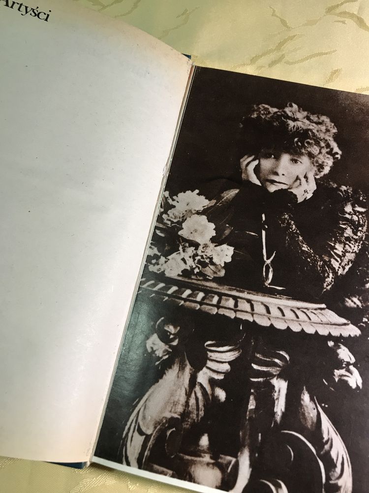 Książka biografia Madame Sarah Bernhardt Cornelia Otis Skiner