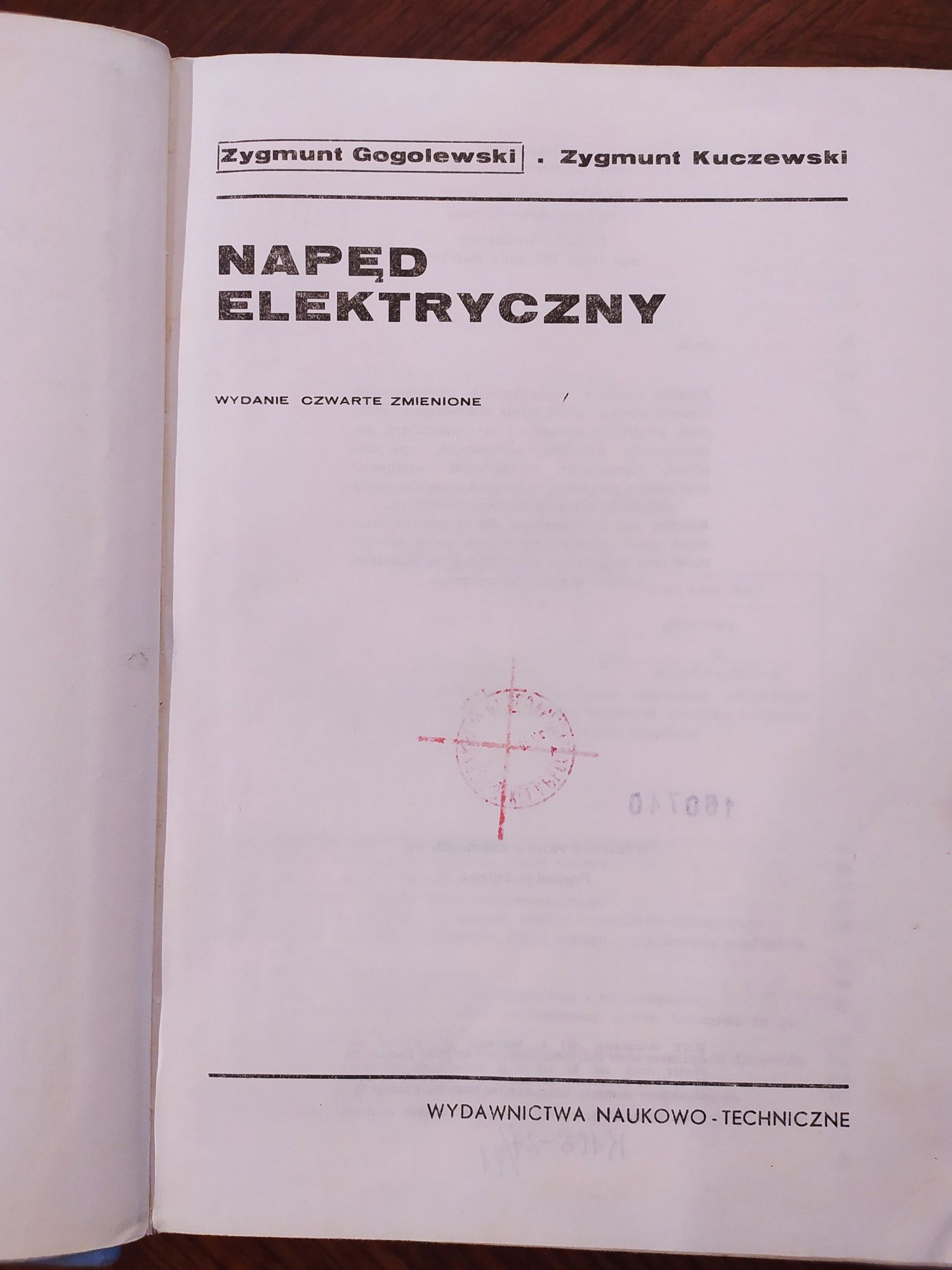 Napęd elektryczny - Z. Gogolewski