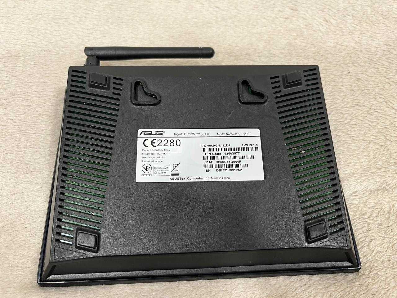 Роутер Asus DSL-N10E ADSL