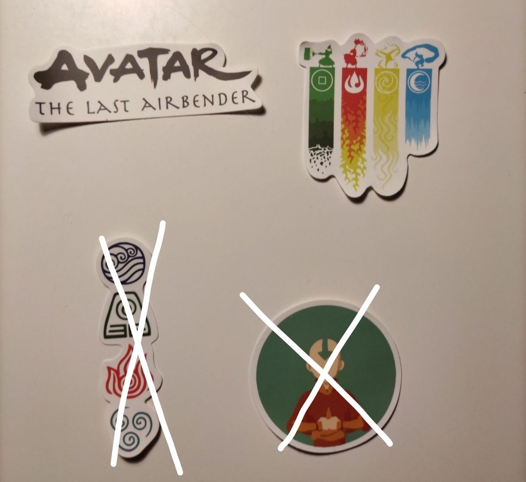 Autocolantes/ stickers Avatar- The Last Airbender