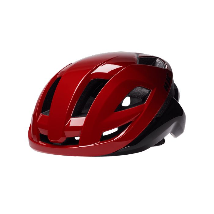 Kask Rowerowy HJC BELLUS czerwono-czarny Red Black