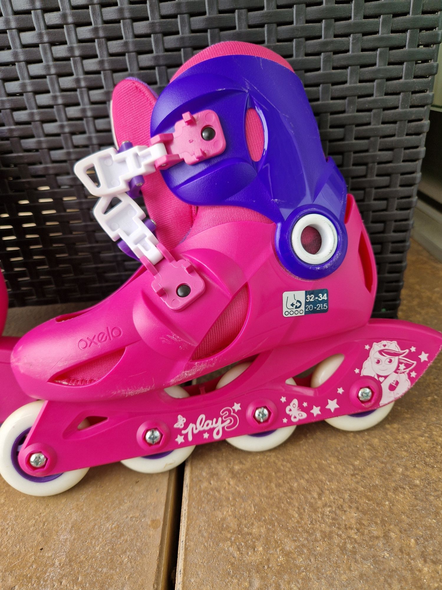 Patins em linha Tamanho 32-34