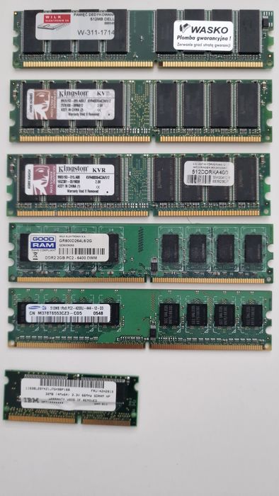 Moduły pamięci RAM