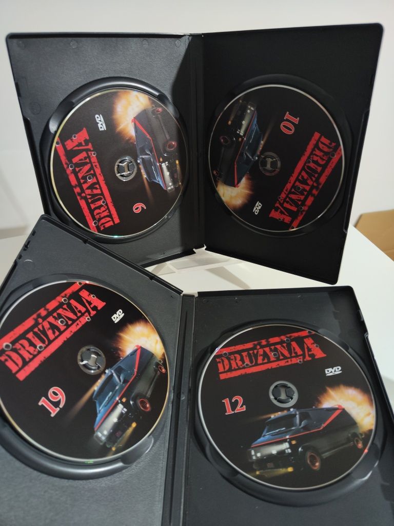 Drużyna A płyta 9-10, 12 i 19 DVD