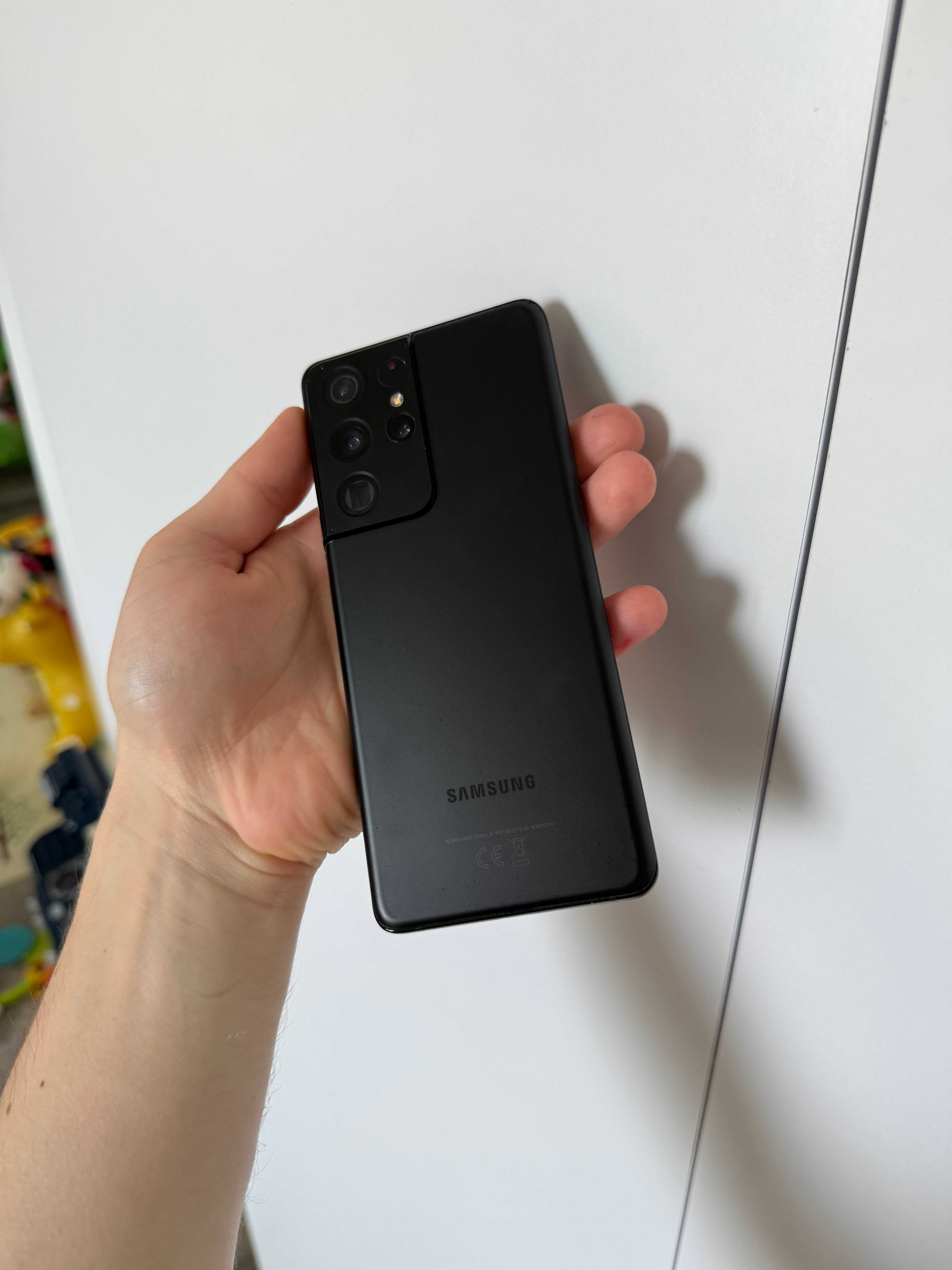 Samsung S21 Ultra 12/256GB Black ідеальний уцінка  G998B/DS