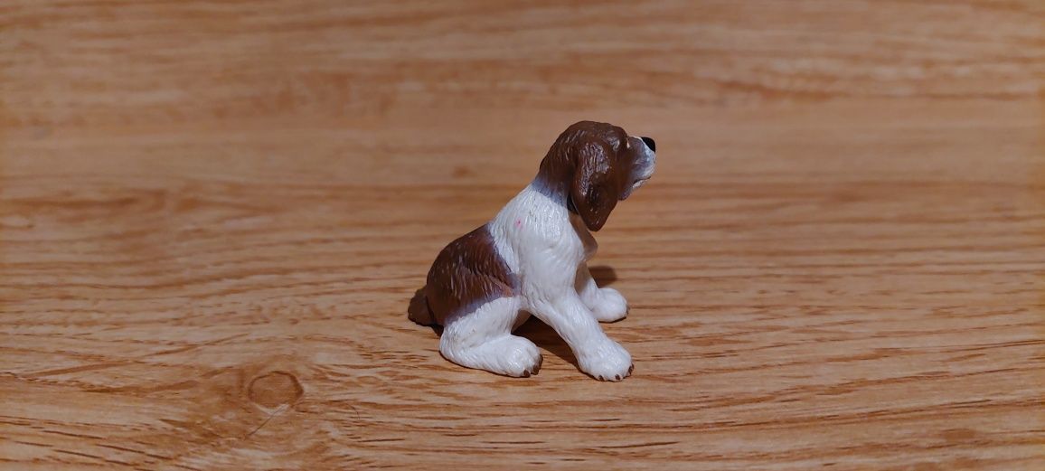 Schleich pies szczeniak figurki zwierząt unikat model wycofany z 2004