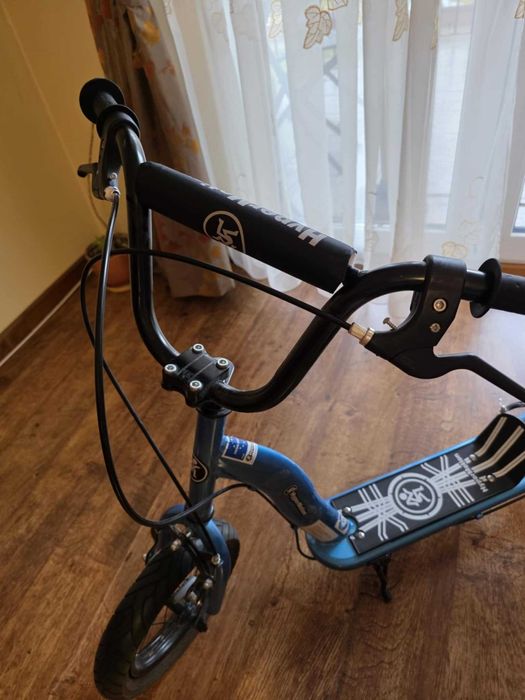 Hulajnoga HyperMotion RUBY 12 (pompowane koła 30 cm) – Niebieska