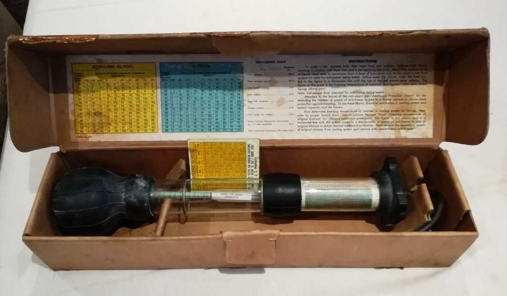 Aparelho de medição para liquido de refrigeração  Hidrometro
