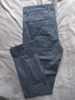 Spodnie chinosy Massimo Dutti, bawełniane, rozm.30, granatowe