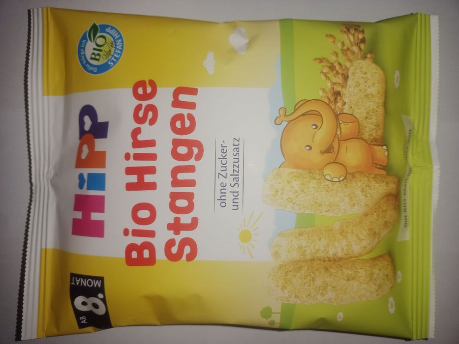 Злакові палички дитячі Hipp bio органічні від 8 місяців