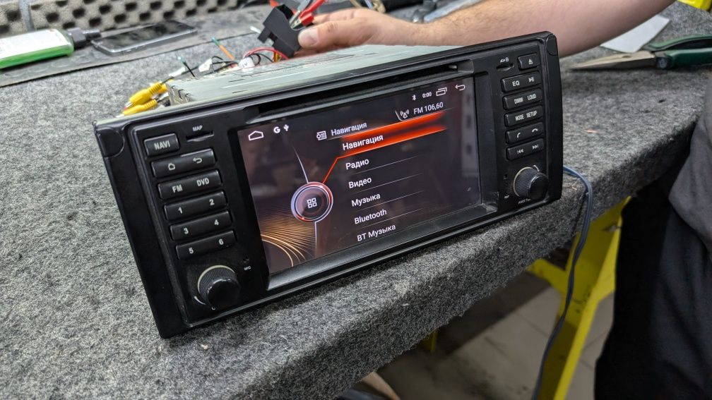 Android 10 Магнітола на bmw e39