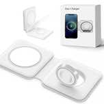 Ładowarka magsafe duo do apple iphone 15W i apple watch