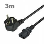 Kabel zasilający ATX 3 Pin PC Konsola TV UPS 3m * Video-Play Wejherowo
