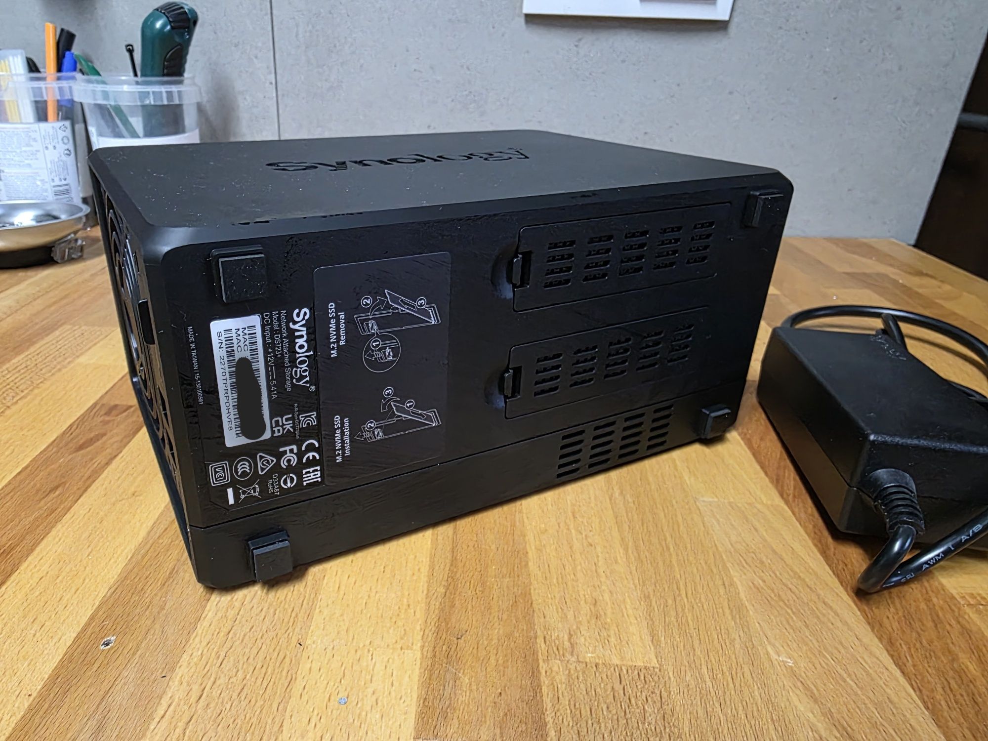 Synology DS 723+ +2 dodatkowe licencje kamer